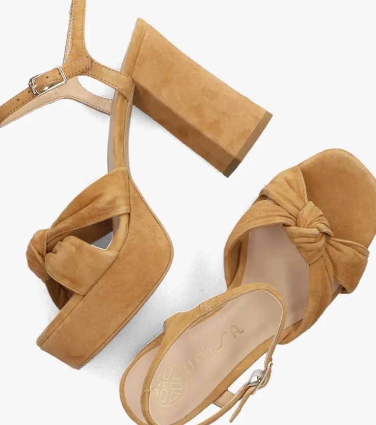 cognac unisa sandalen umi