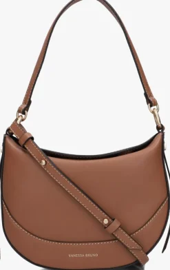 cognac vanessa bruno schoudertas mini daily bag