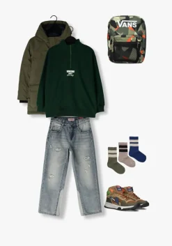 cognac vingino hoge sneakers vito mid