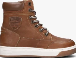cognac vingino hoge sneakers sil xhi