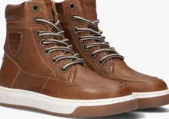 cognac vingino hoge sneakers sil xhi