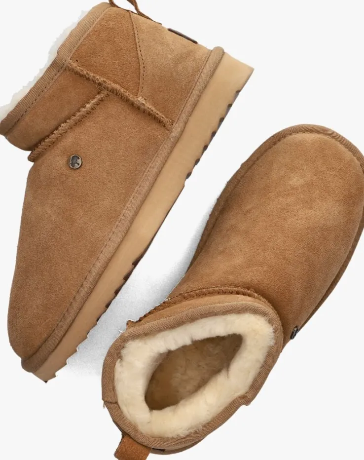 cognac warmbat vachtlaarzen durack