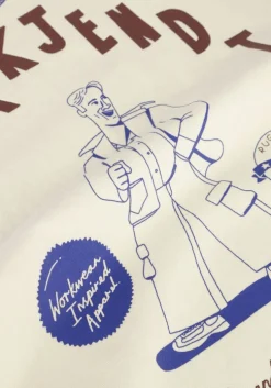 creme anerkjendt t-shirt akkikki go outside more ss tee