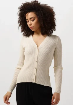 creme bruuns bazaar vest gallberry carica knit cardigan