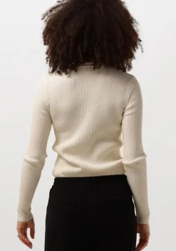 creme bruuns bazaar vest gallberry carica knit cardigan