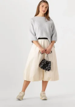 creme co'couture midirok poppycc balloon skirt