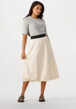 creme co'couture midirok poppycc balloon skirt