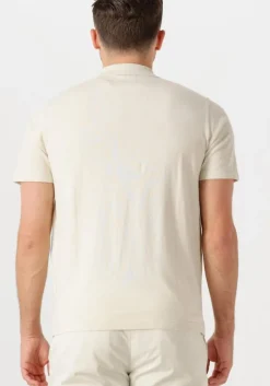 creme dstrezzed polo dorian zip polo