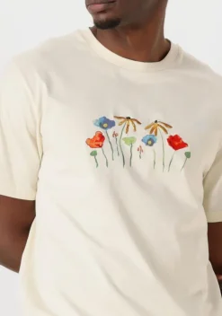 creme forét t-shirt botanic t-shirt