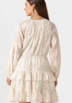 creme liu jo mini jurk abito ts.nav