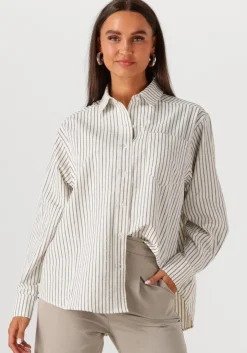 creme neo noir blouses dalma crepe stone shirt