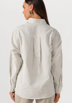 creme neo noir blouses dalma crepe stone shirt