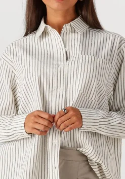 creme neo noir blouses dalma crepe stone shirt