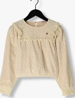 creme nono blouses tirzy lace blouse