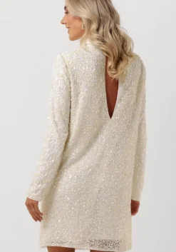 creme notes du nord mini jurk fia dress