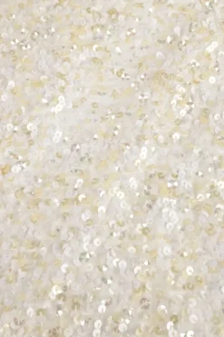 creme notes du nord mini jurk fia dress