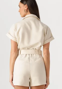 creme notre-v playsuits nv-fern