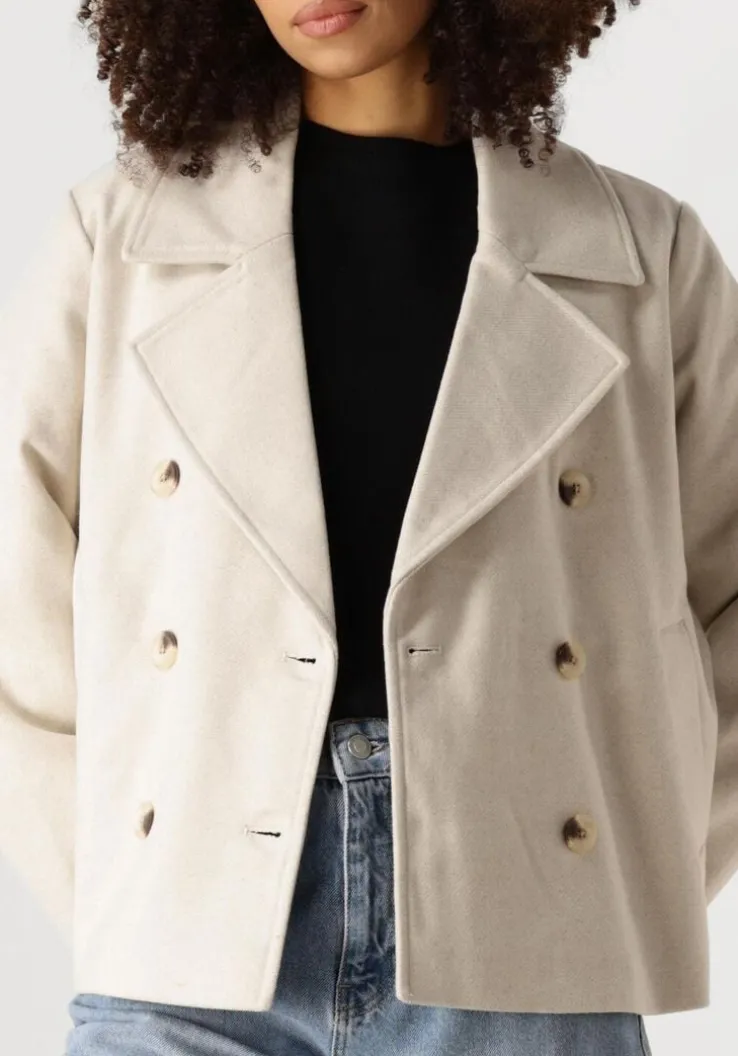 creme object jack objkeily short jacket