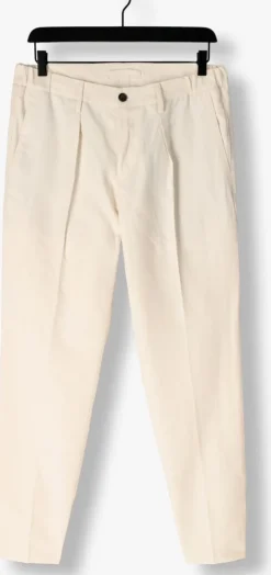 creme profuomo chino trouser rf herringbone