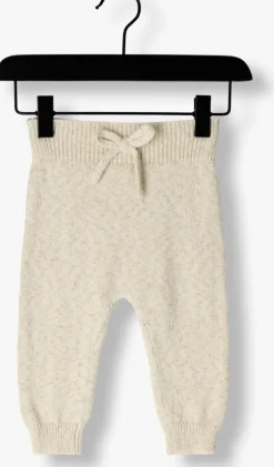creme quincy mae joggingbroek knit pant