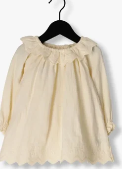 creme quincy mae jurken isla dress