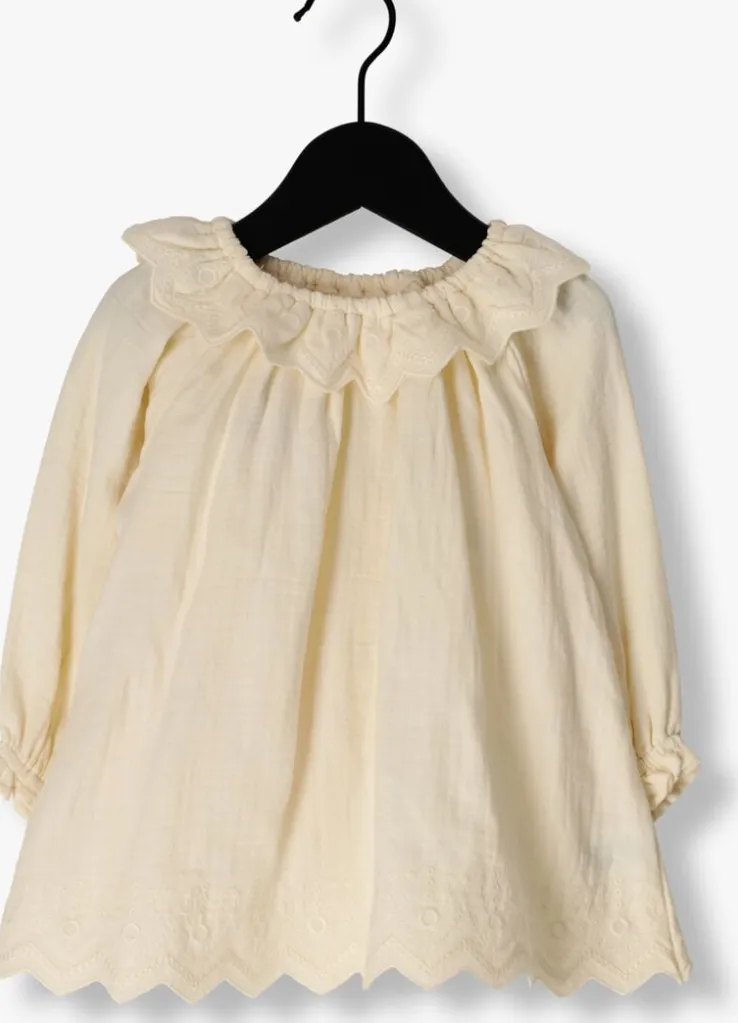 creme quincy mae jurken isla dress