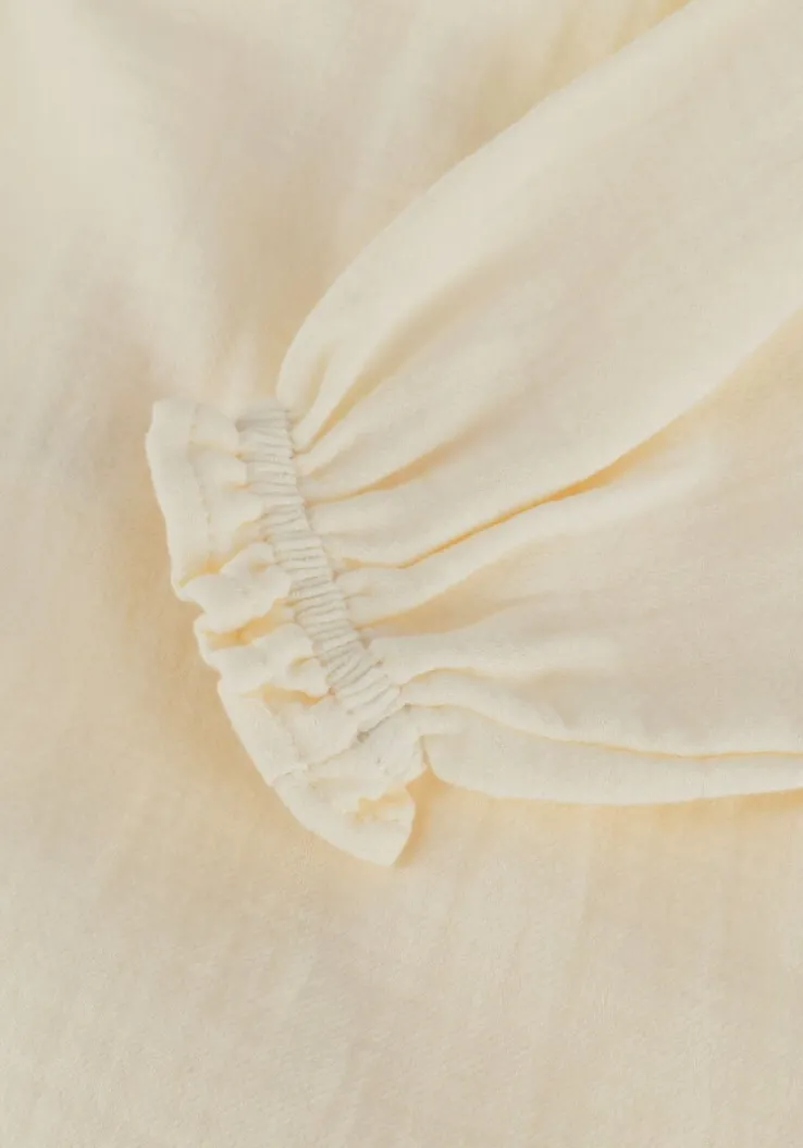 creme quincy mae jurken isla dress