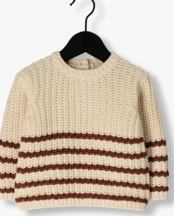 creme quincy mae trui rex sweater