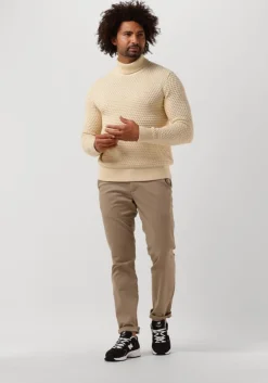 creme selected homme coltrui remy ls knit all stu roll neck w camp