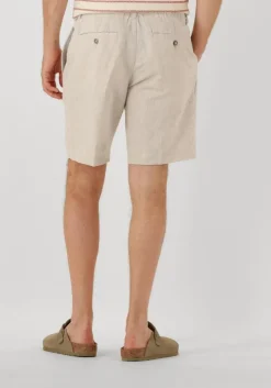 creme selected homme korte broek slhregular-leroy sun shorts