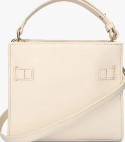 creme tommy hilfiger handtas th heritage mini satchel