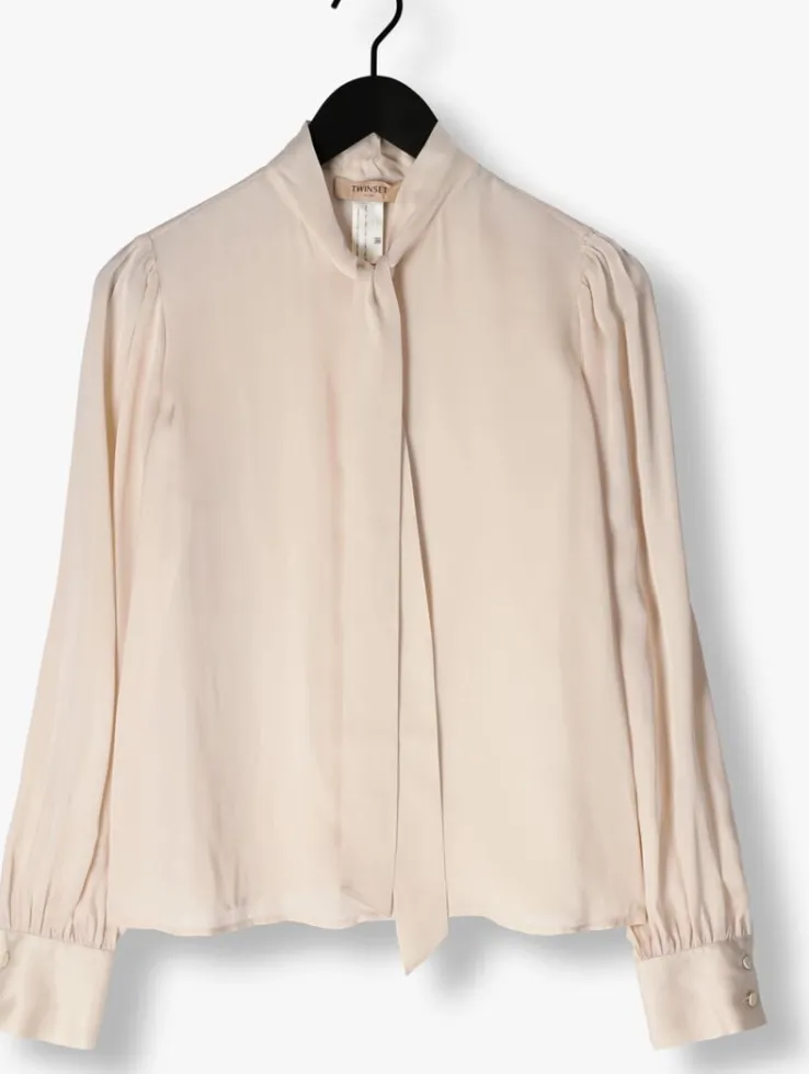 creme twinset milano blouses 242tp2131