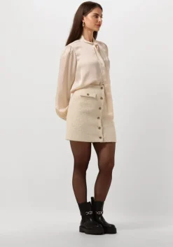 creme twinset milano blouses 242tp2131