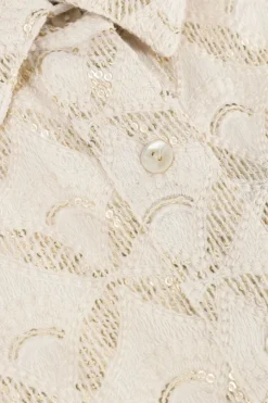 creme wild blouses edith