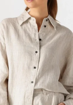 creme withblack blouses wblwillow ls shirt