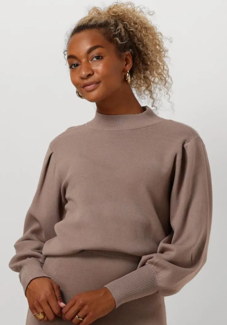 creme y.a.s. trui yasfonny ls knit pullover