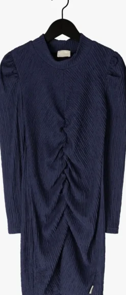 donkerblauwe ai&ko midi jurk lianne pes 562 g