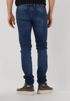 donkerblauwe alberto slim fit jeans 4237 1973 slim