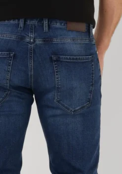 donkerblauwe alberto slim fit jeans 4237 1973 slim