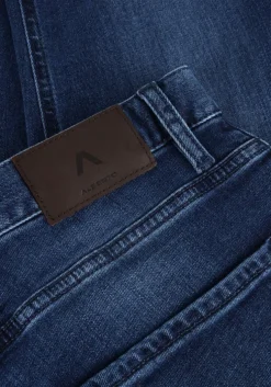 donkerblauwe alberto slim fit jeans 4237 1973 slim