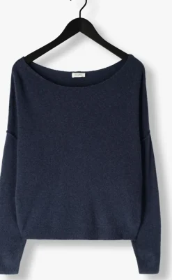 donkerblauwe american vintage trui damsville
