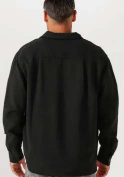 donkerblauwe american vintage overshirts afaz chemises