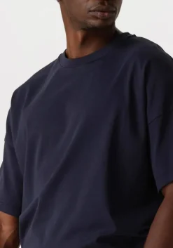 donkerblauwe american vintage t-shirt fizvalley men