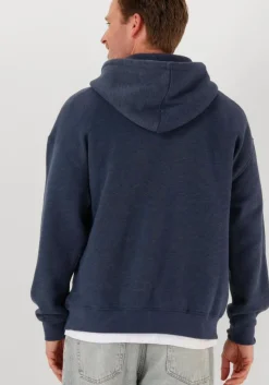 donkerblauwe american vintage sweater doven hoodie