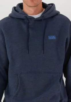 donkerblauwe american vintage sweater doven hoodie