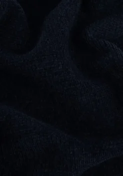 donkerblauwe anerkjendt trui aksune chenille knit