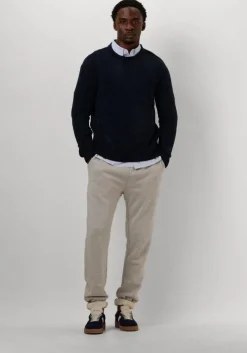 donkerblauwe anerkjendt trui aksune chenille knit