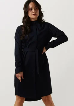 donkerblauwe another label mini jurk dalyce dress l/s