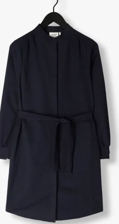 donkerblauwe another label mini jurk dalyce dress l/s