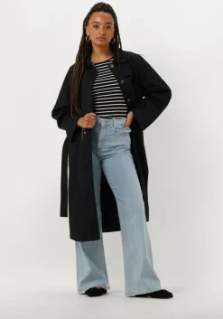 donkerblauwe another label mantel romee coat